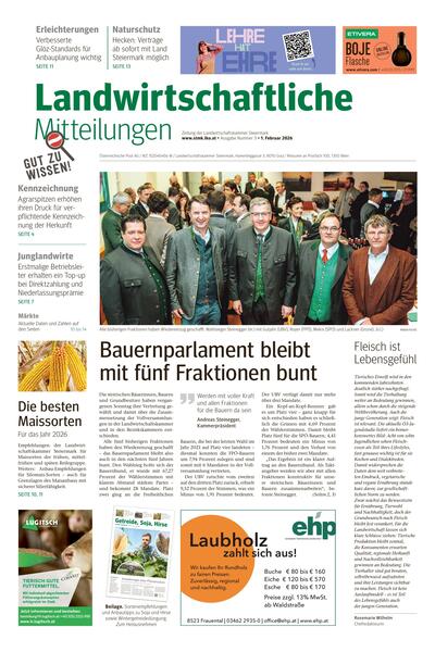 Landwirtschaftliche Mitteilungen 2026-01-29