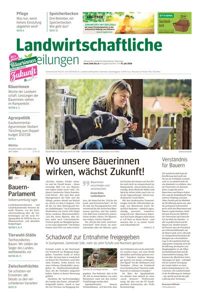 Landwirtschaftliche Mitteilungen 2026-07-09